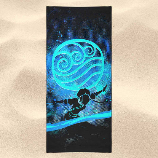 Water Bender Art - Towel