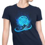 Water Bender Art - Women's Apparel