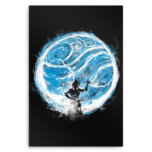 Water Elemental - Metal Print