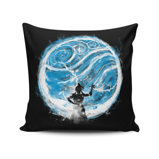 Water Elemental - Throw Pillow