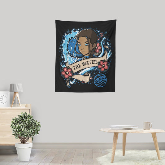 Water Tattoo - Wall Tapestry