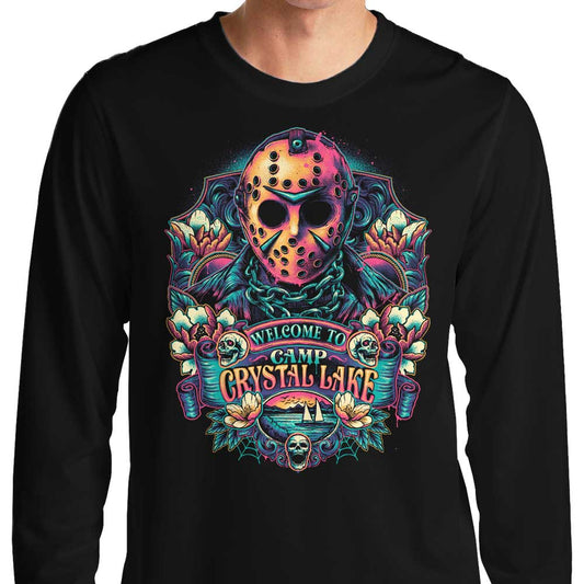 Welcome to Camp Crystal Lake - Long Sleeve T-Shirt