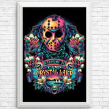 Welcome to Camp Crystal Lake - Posters & Prints