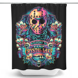 Welcome to Camp Crystal Lake - Shower Curtain