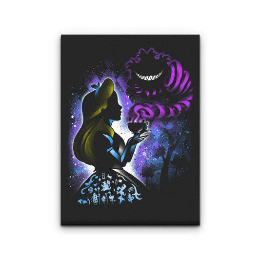 We're All Mad Here - Canvas Print