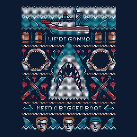 We're Gonna Need a Bigger Boat - Fleece Blanket