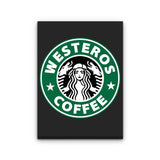 Westeros Coffee - Canvas Print