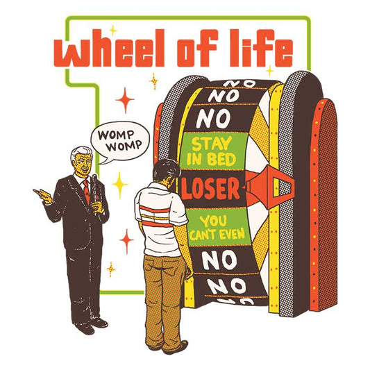 Wheel of Life - Ringer T-Shirt