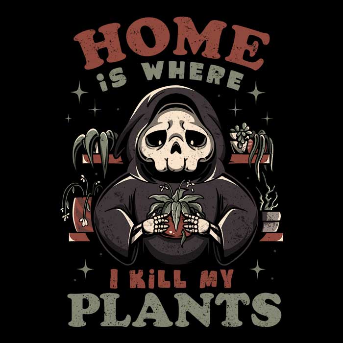 Where I Kill My Plants - Fleece Blanket