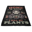 Where I Kill My Plants - Fleece Blanket