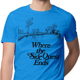 Where the Side Quest Ends - Men's Apparel