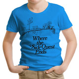 Where the Side Quest Ends - Youth Apparel