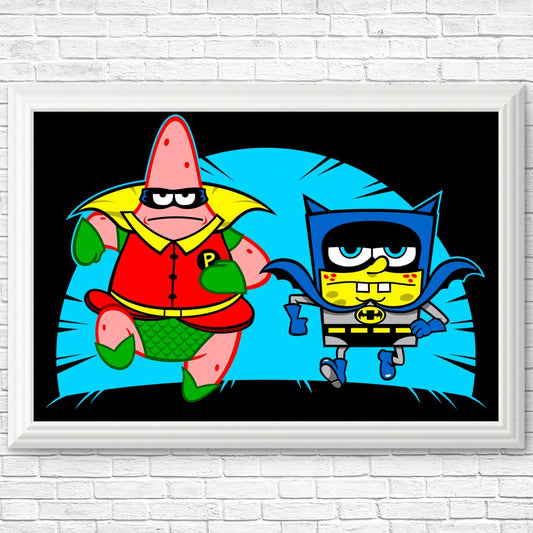 Who Lives In a Batcave Under the Sea? - Posters & Prints