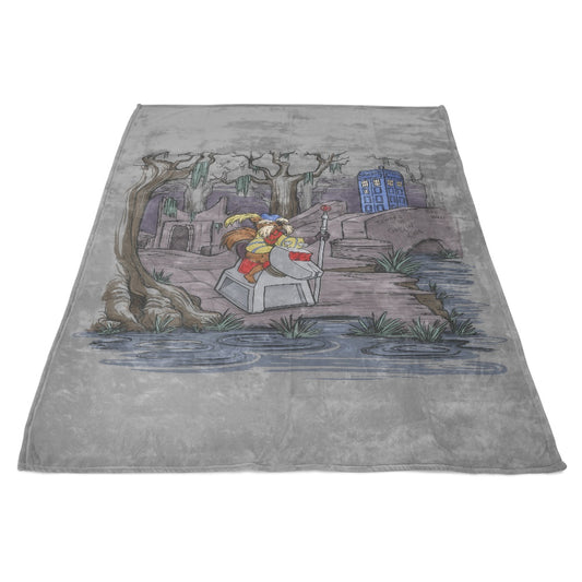 Who Shall Not Pass - Fleece Blanket