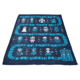 Who's Outside - Fleece Blanket