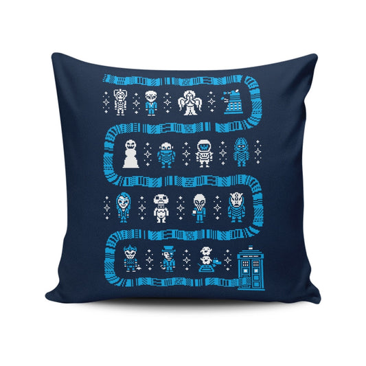 Who's Outside - Throw Pillow