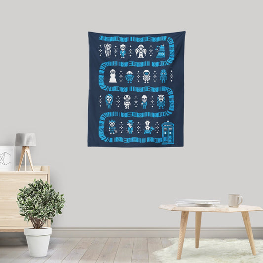 Who's Outside - Wall Tapestry