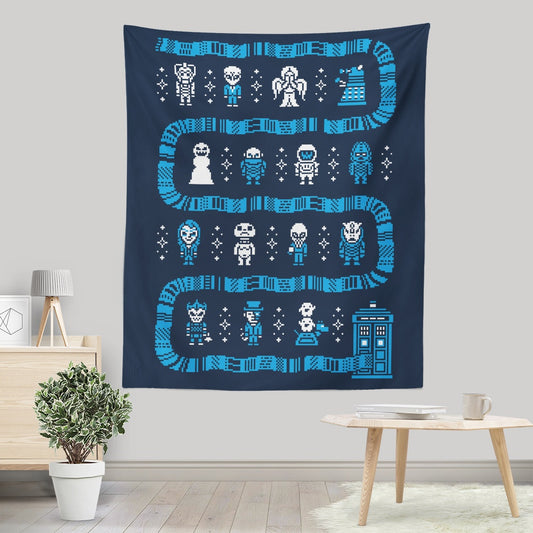 Who's Outside - Wall Tapestry