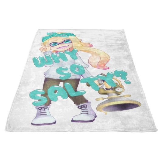 Why So Salty? - Fleece Blanket