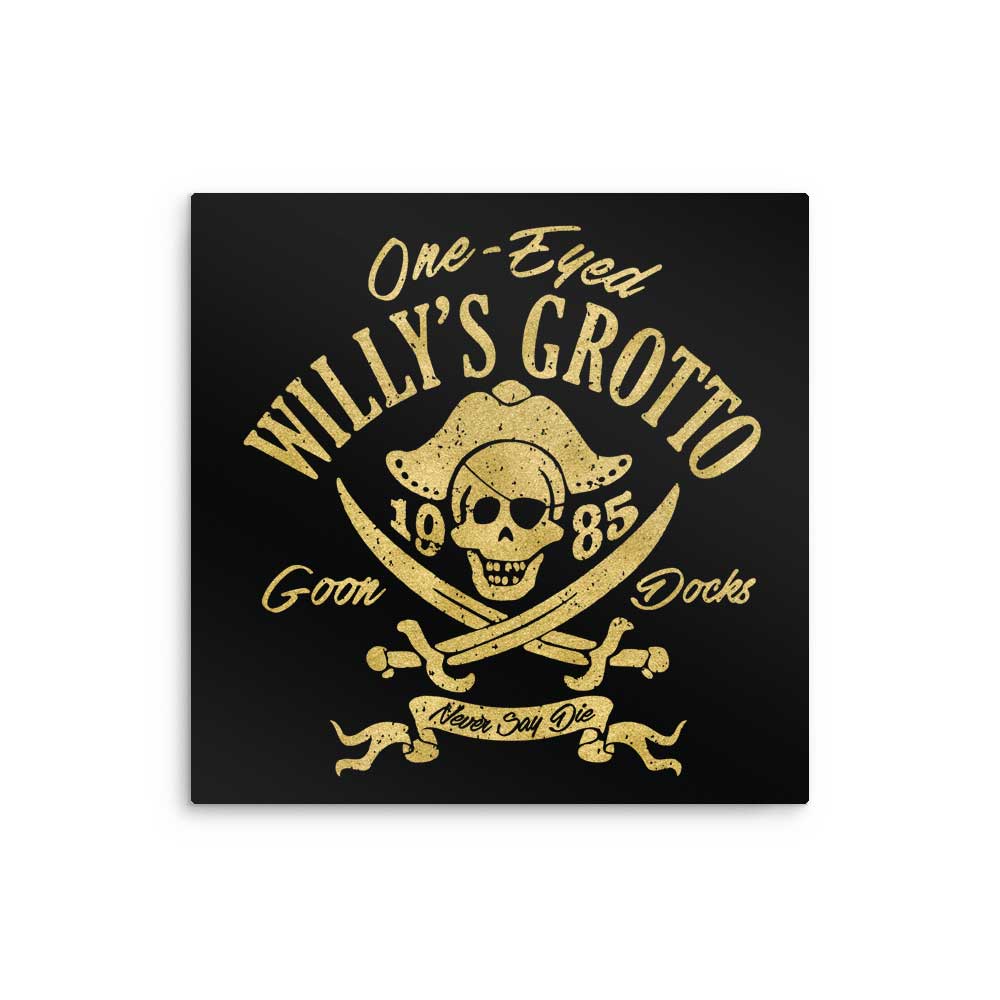 Willy's Grotto - Metal Print