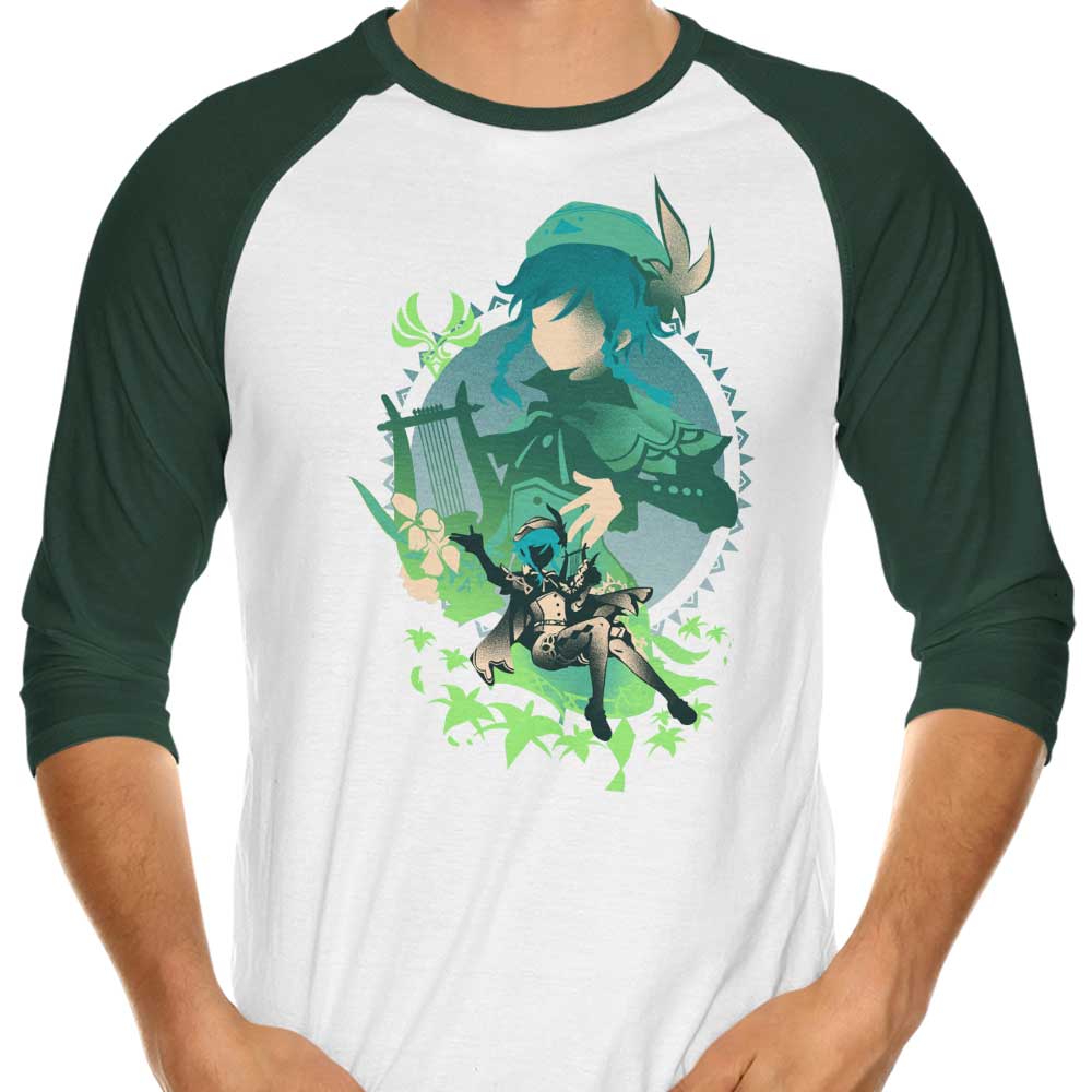 Windborne Bard Venti - 3/4 Sleeve Raglan T-Shirt