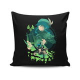 Windborne Bard Venti - Throw Pillow