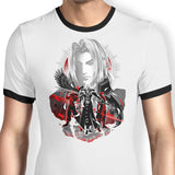 Winged Silhouette - Ringer T-Shirt