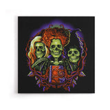 Witches Skulls - Canvas Print