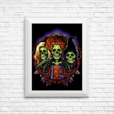 Witches Skulls - Posters & Prints