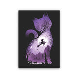 Witch's Cat - Canvas Print