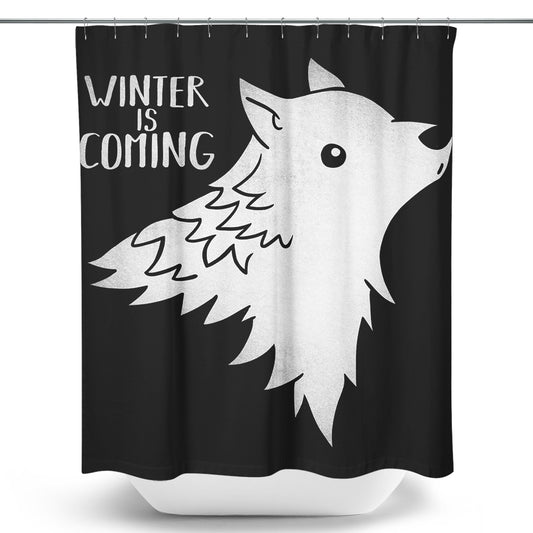 Wolf Kawaii - Shower Curtain