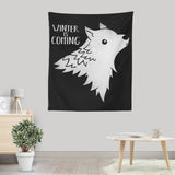 Wolf Kawaii - Wall Tapestry