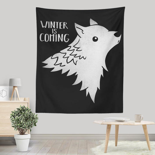 Wolf Kawaii - Wall Tapestry