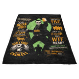 World's End Quotes - Fleece Blanket