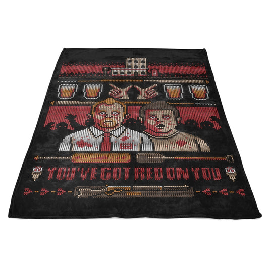 You've Got Red on You - Fleece Blanket